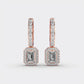 Mystic Radiance Diamond Earrings