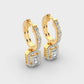 Mystic Radiance Diamond Earrings