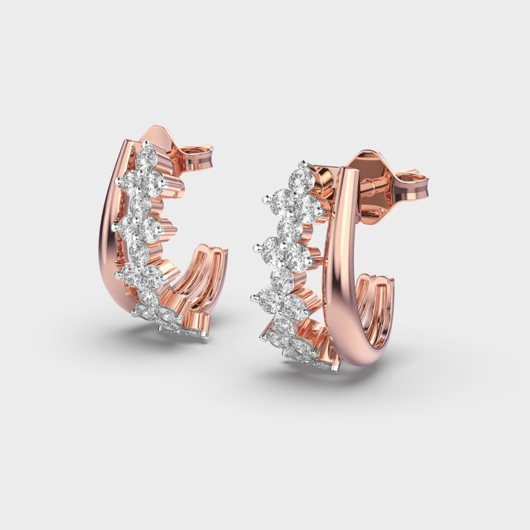 Weaved Together Diamond Earrings