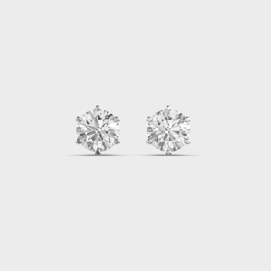 Simple Spark Diamond Studs