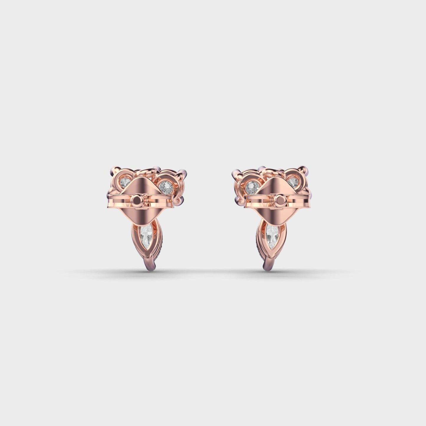 Drawn Toward You Diamond Studs