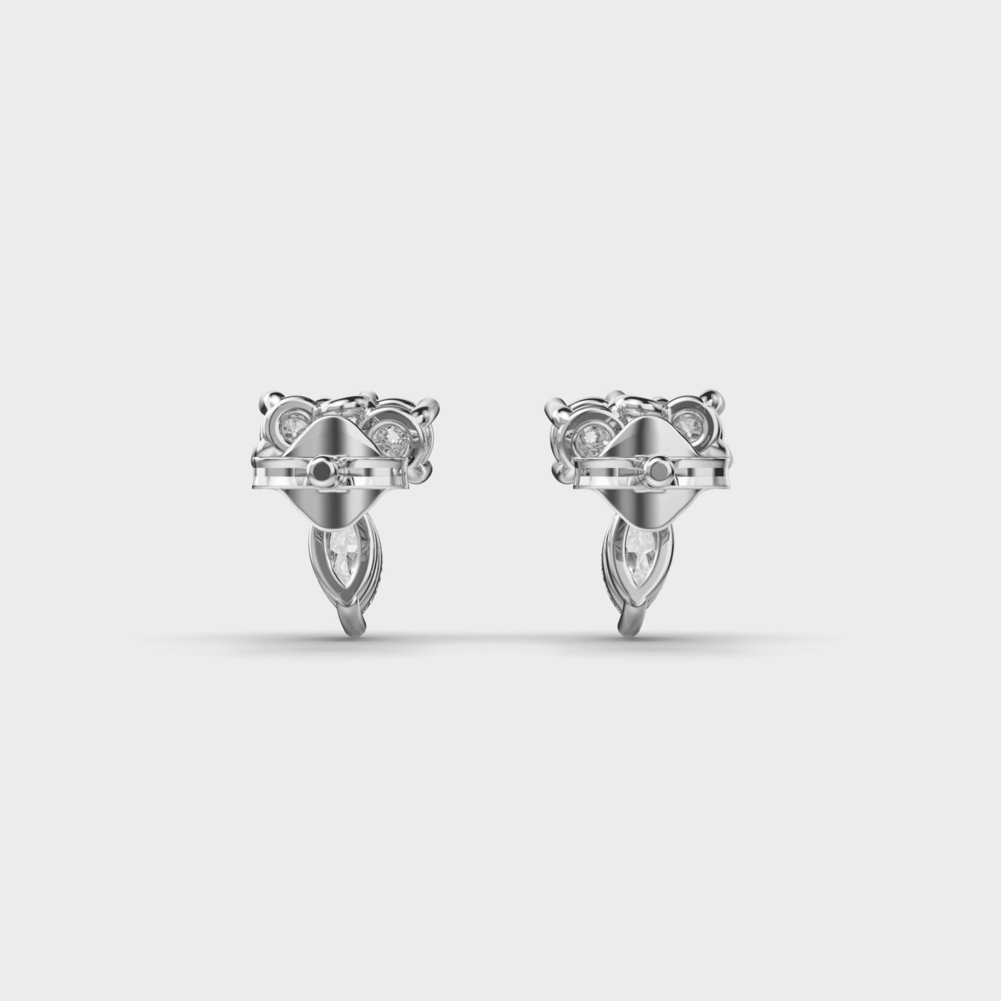 Drawn Toward You Diamond Studs