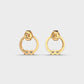 Arctic Glint Diamond Earrings