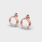 Arctic Glint Diamond Earrings