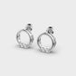 Arctic Glint Diamond Earrings