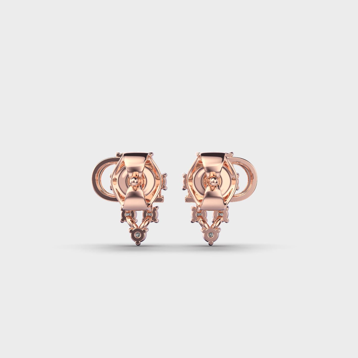Prismatic Gleam Diamond Studs