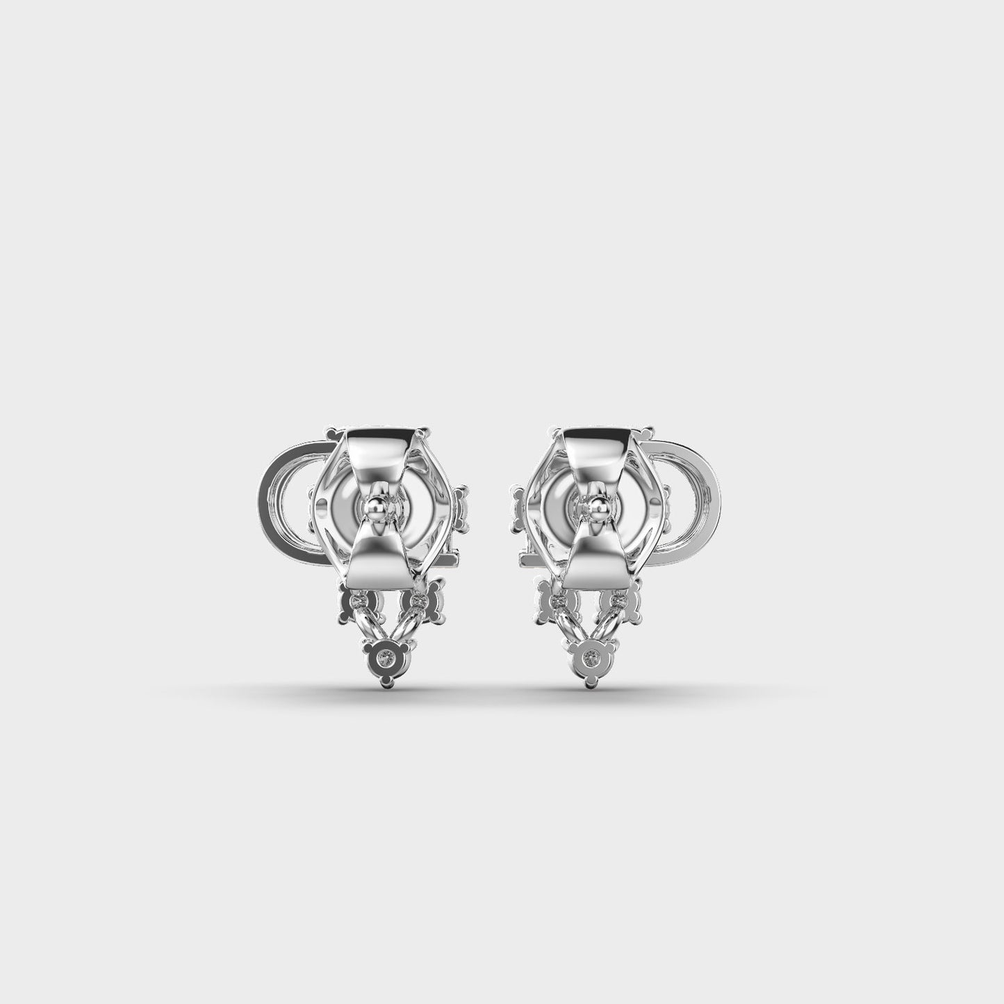 Prismatic Gleam Diamond Studs