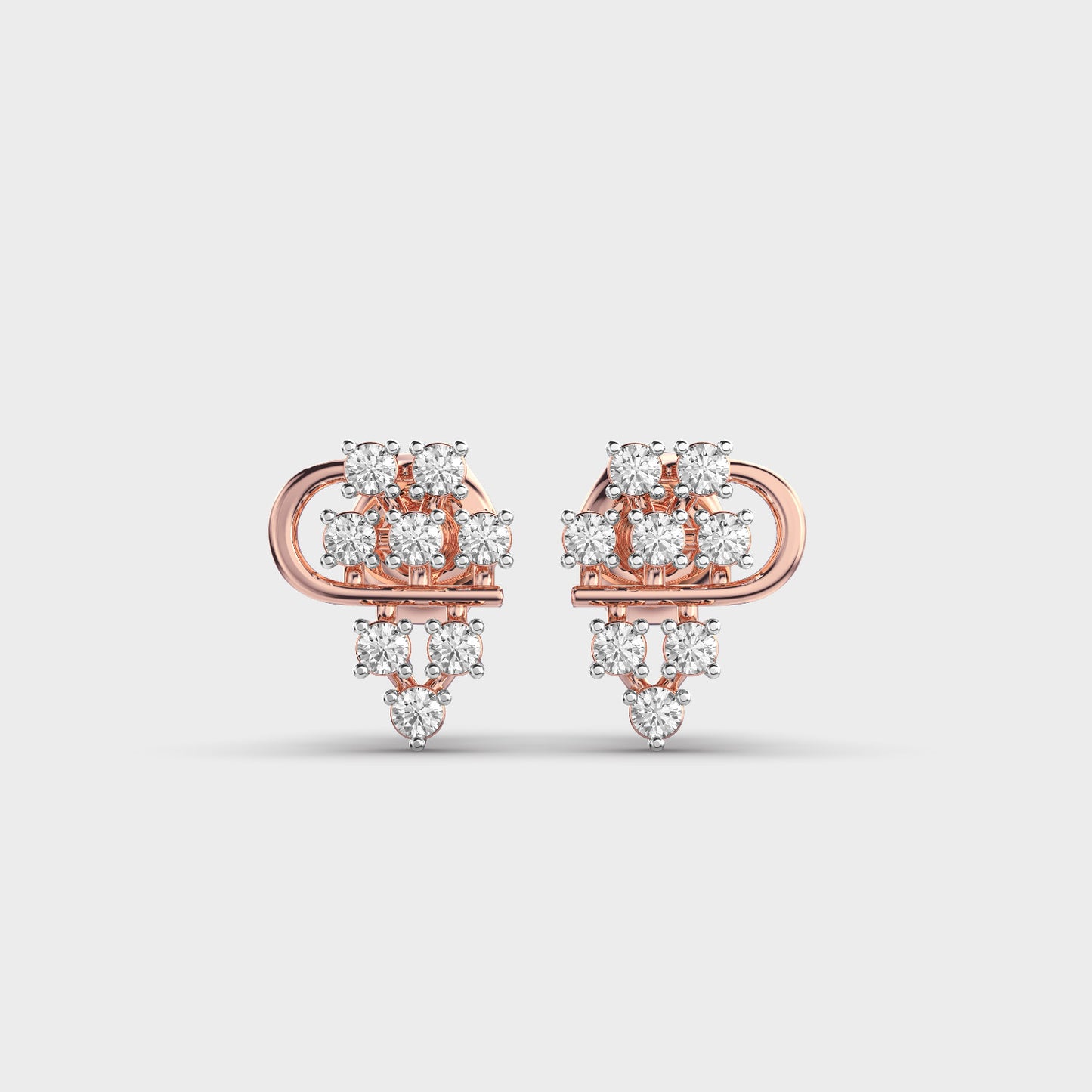Prismatic Gleam Diamond Studs