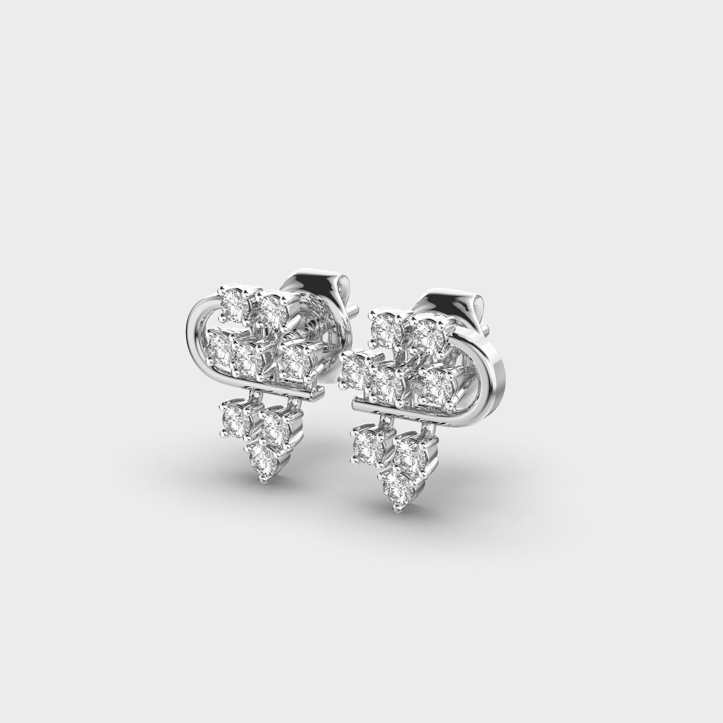Prismatic Gleam Diamond Studs