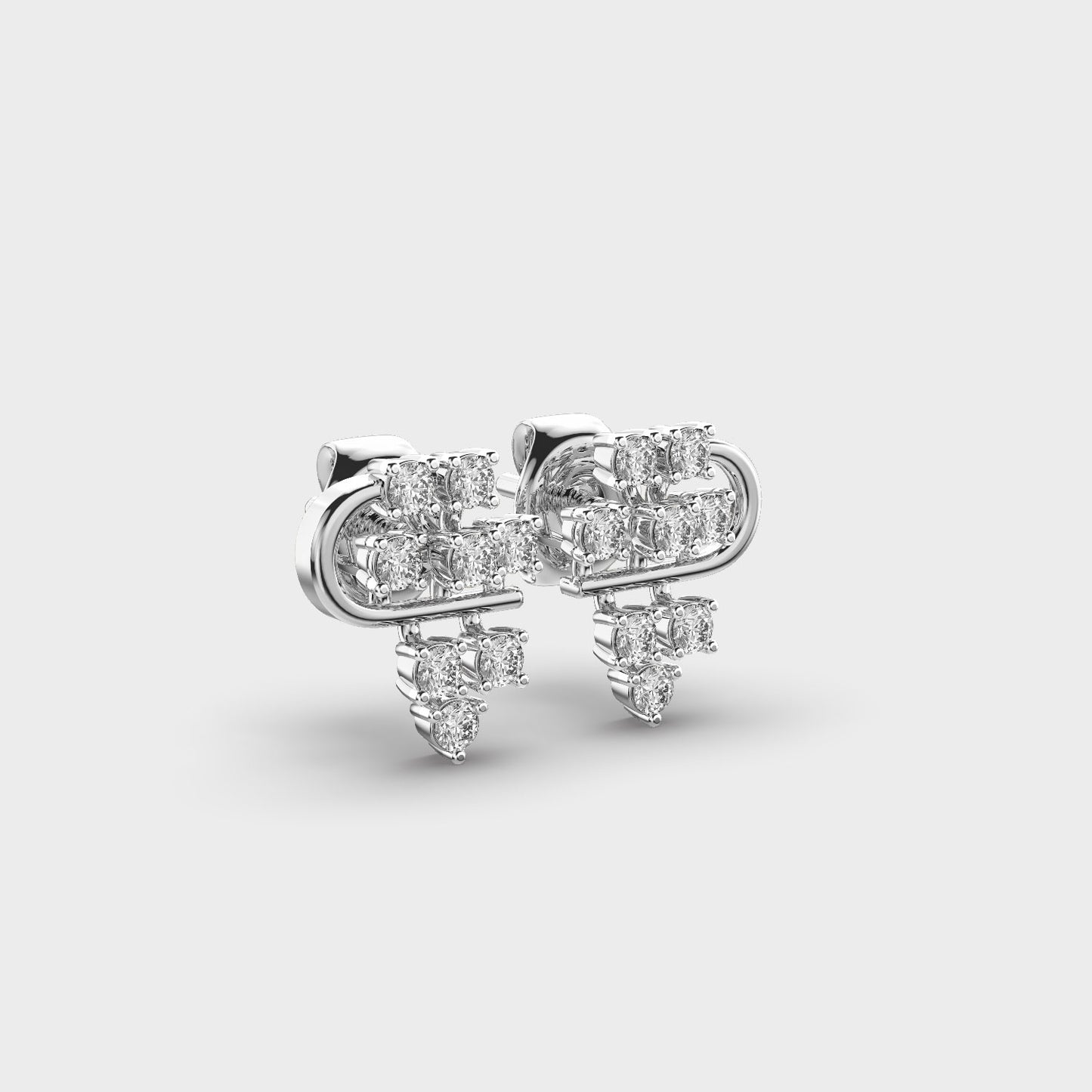 Prismatic Gleam Diamond Studs