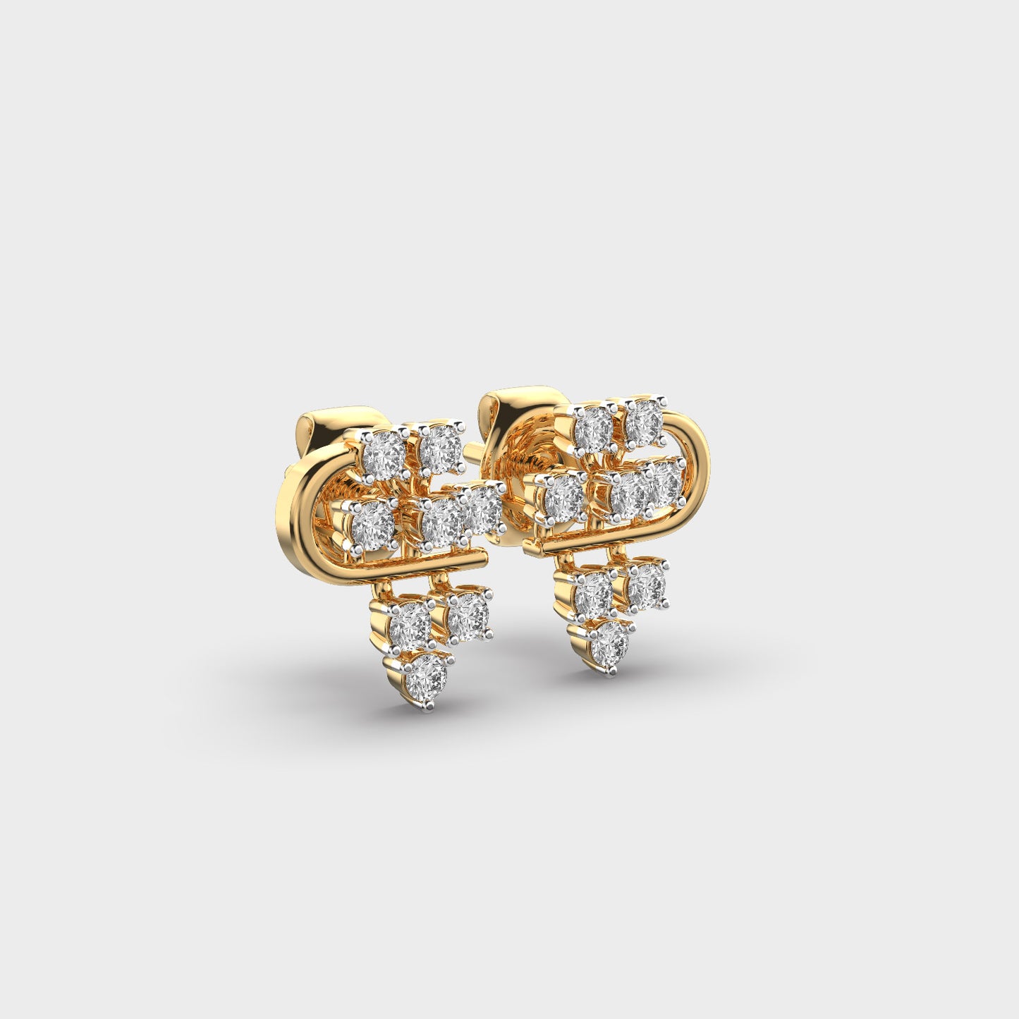 Prismatic Gleam Diamond Studs