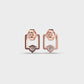 Dinky Sparkle Diamond Studs