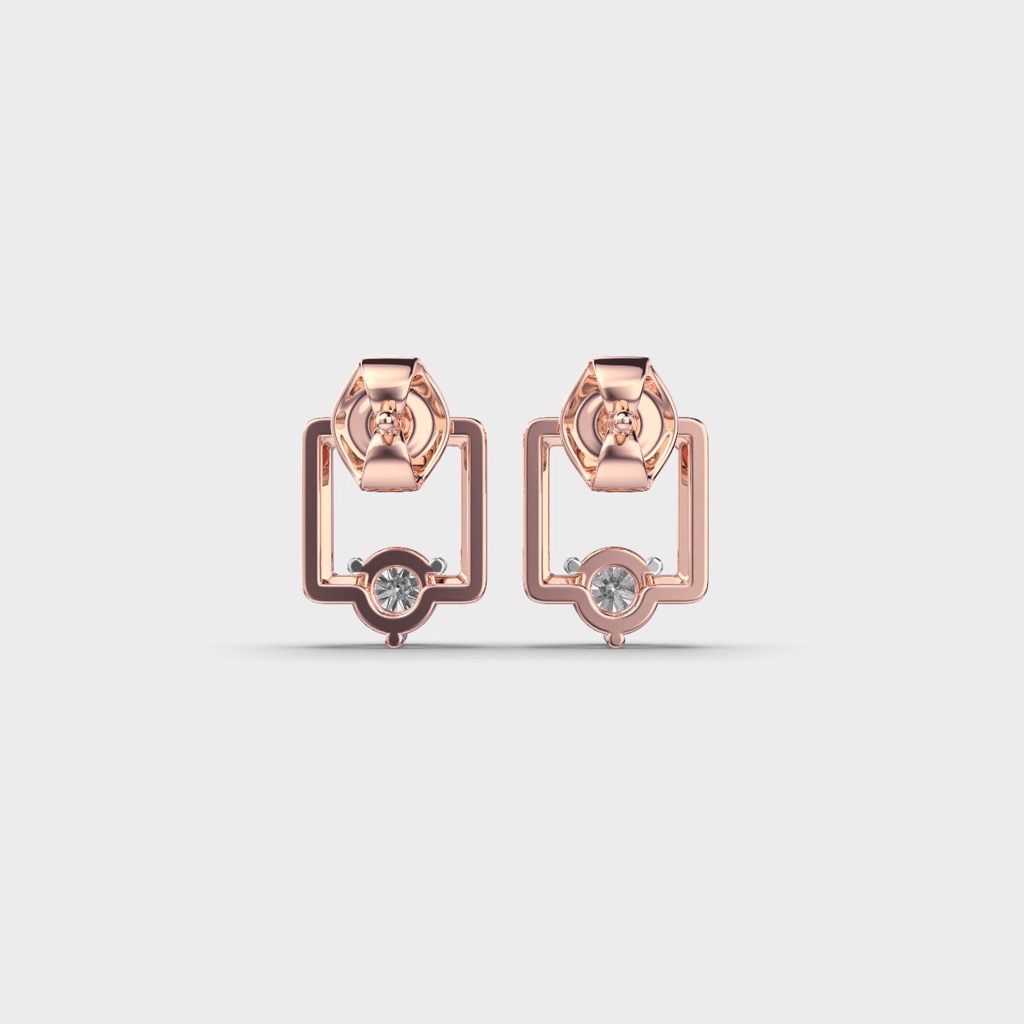 Dinky Sparkle Diamond Studs