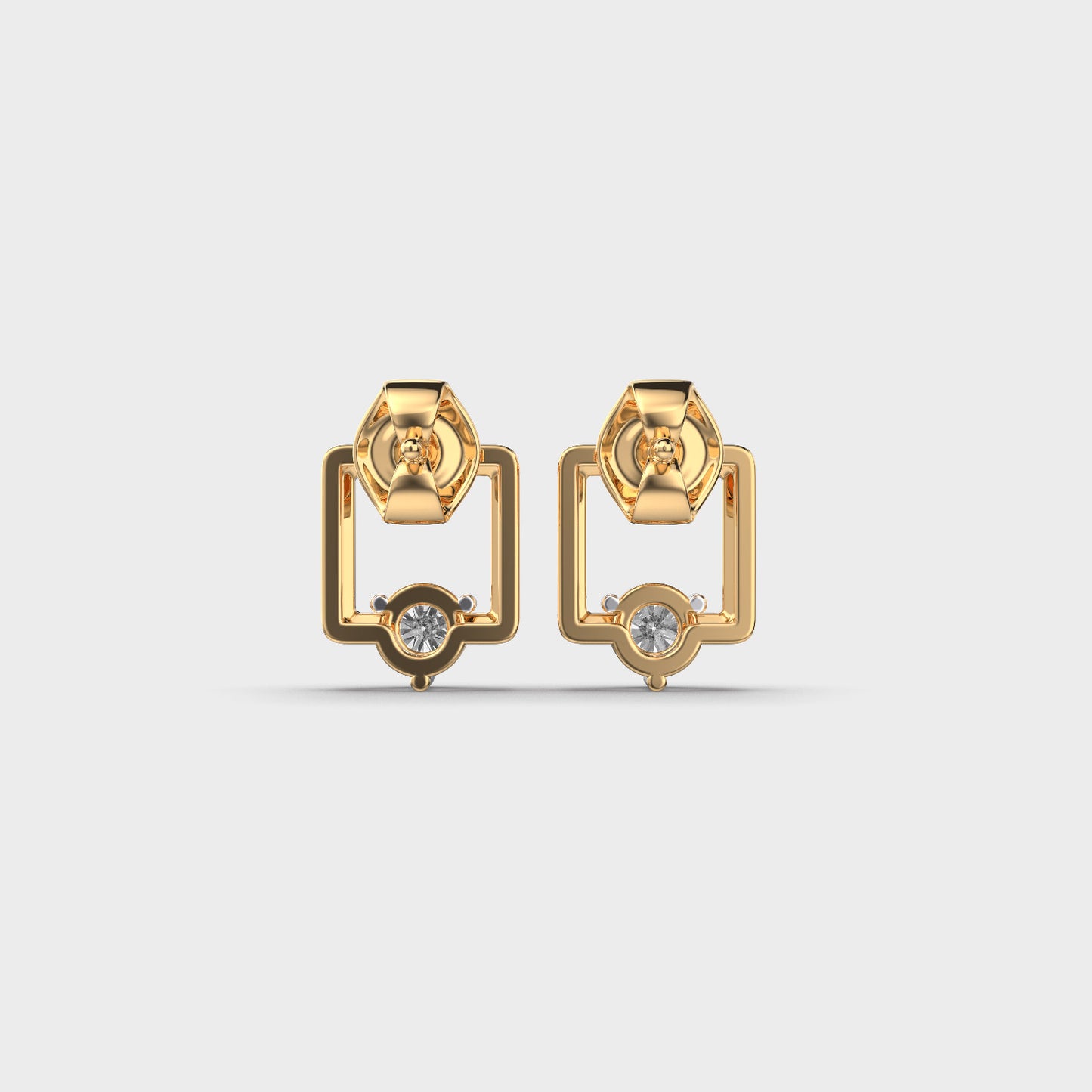 Dinky Sparkle Diamond Studs