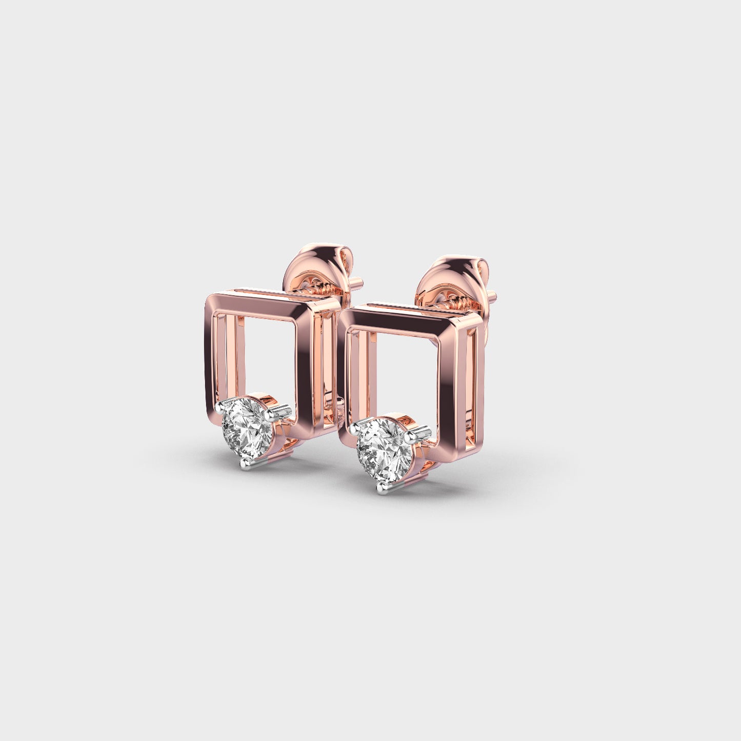 Dinky Sparkle Diamond Studs