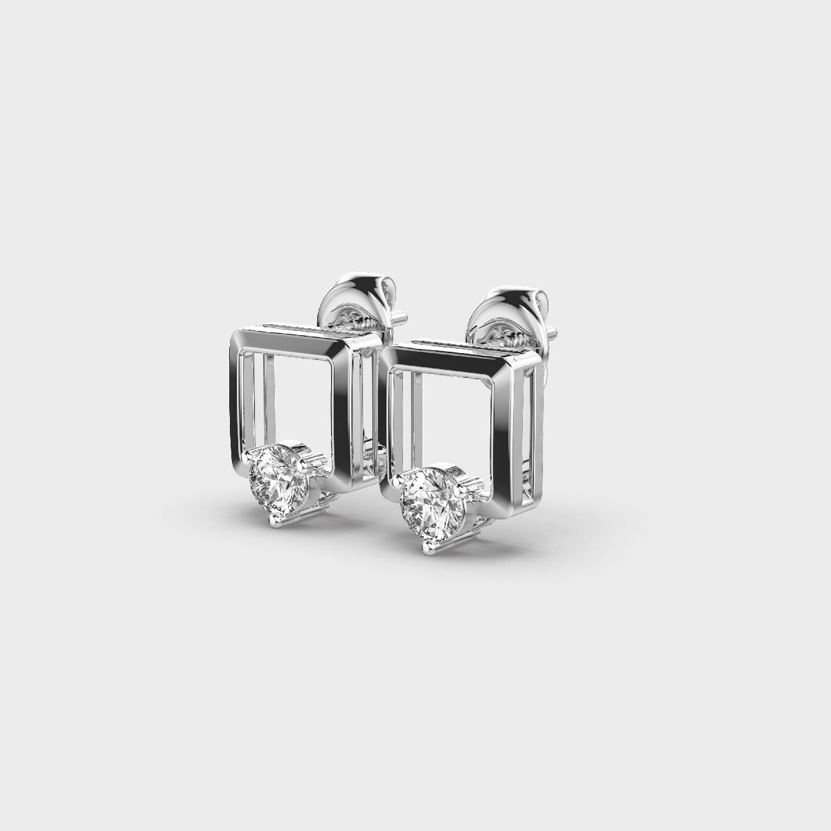 Dinky Sparkle Diamond Studs