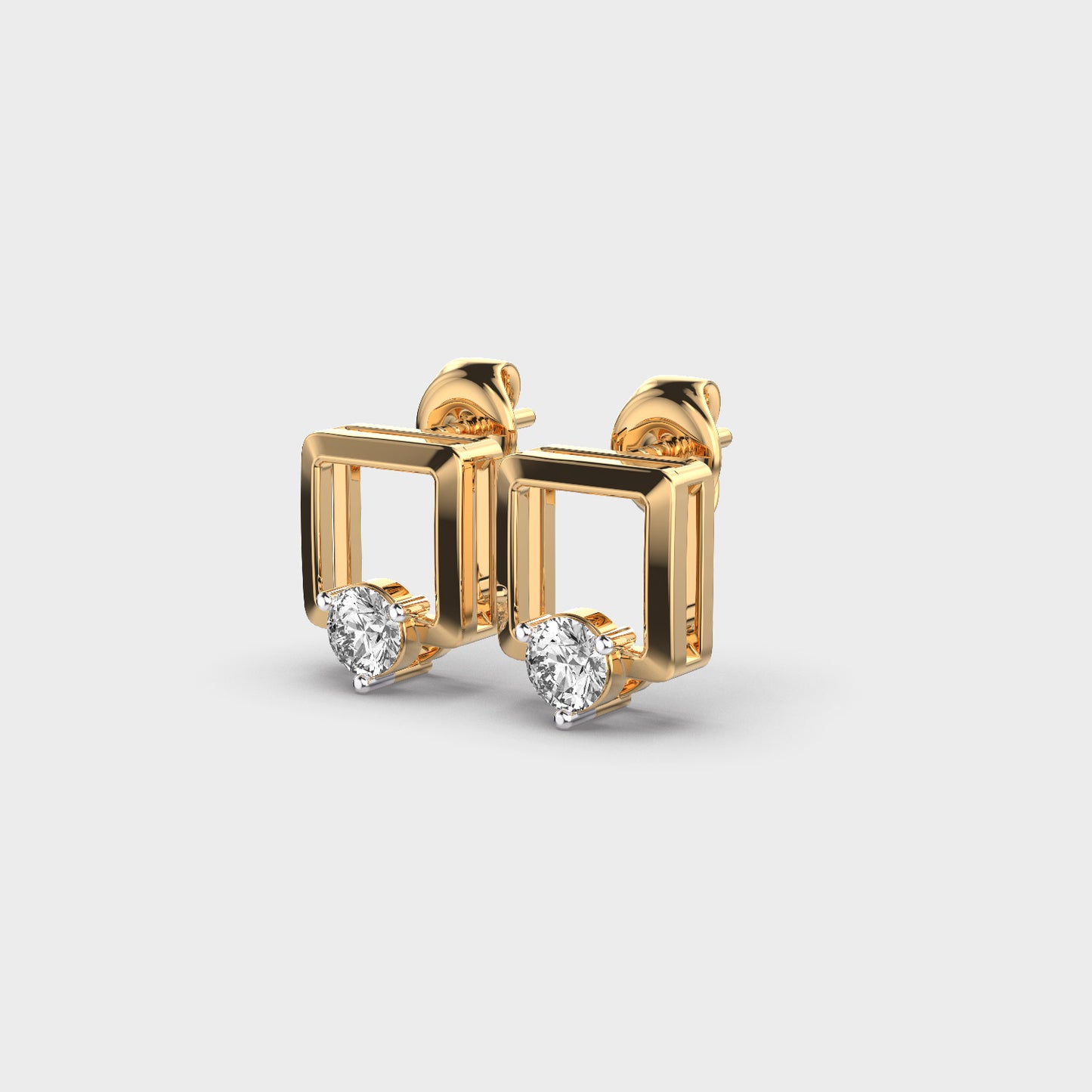 Dinky Sparkle Diamond Studs