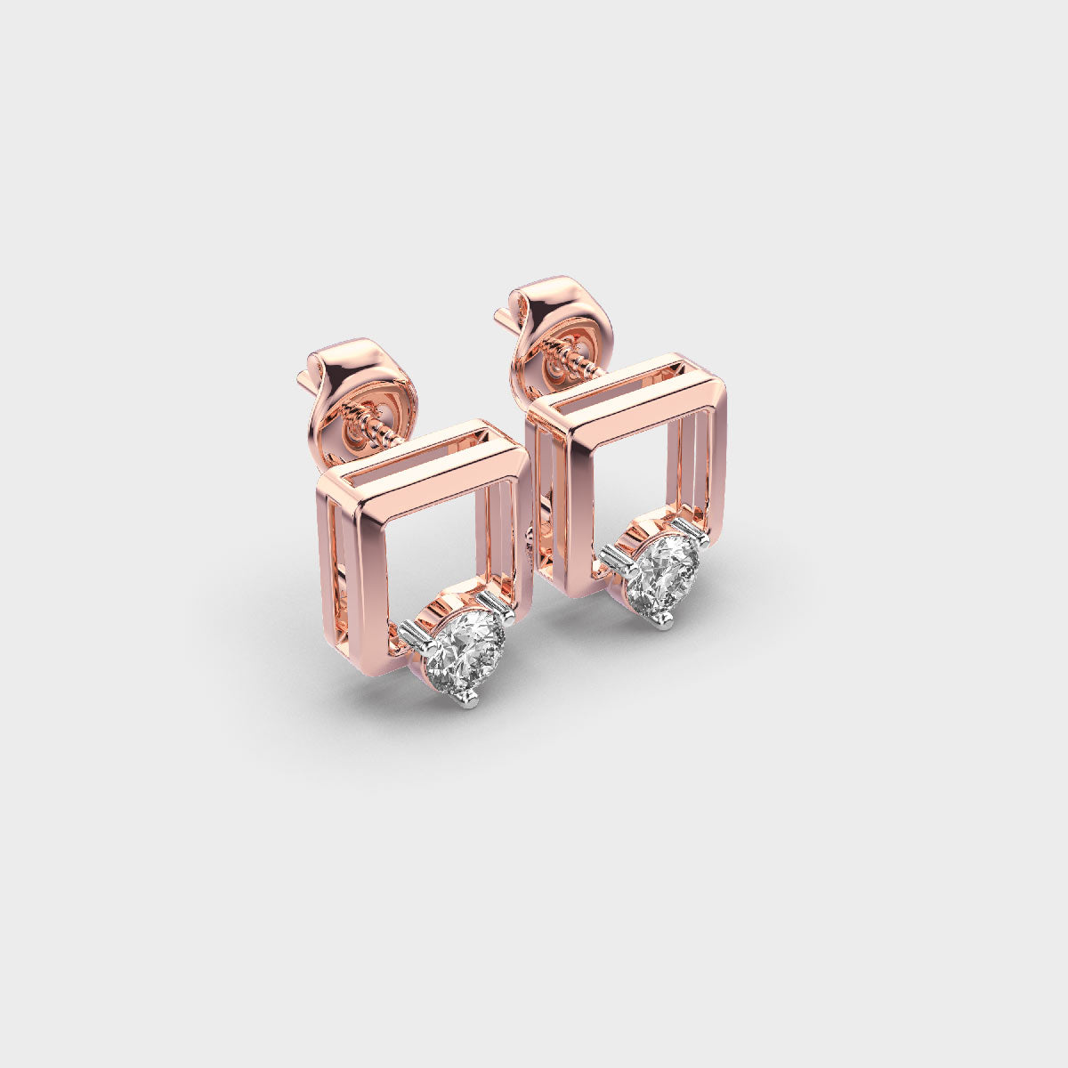 Dinky Sparkle Diamond Studs