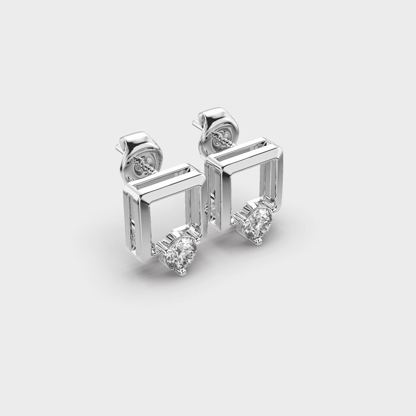 Dinky Sparkle Diamond Studs