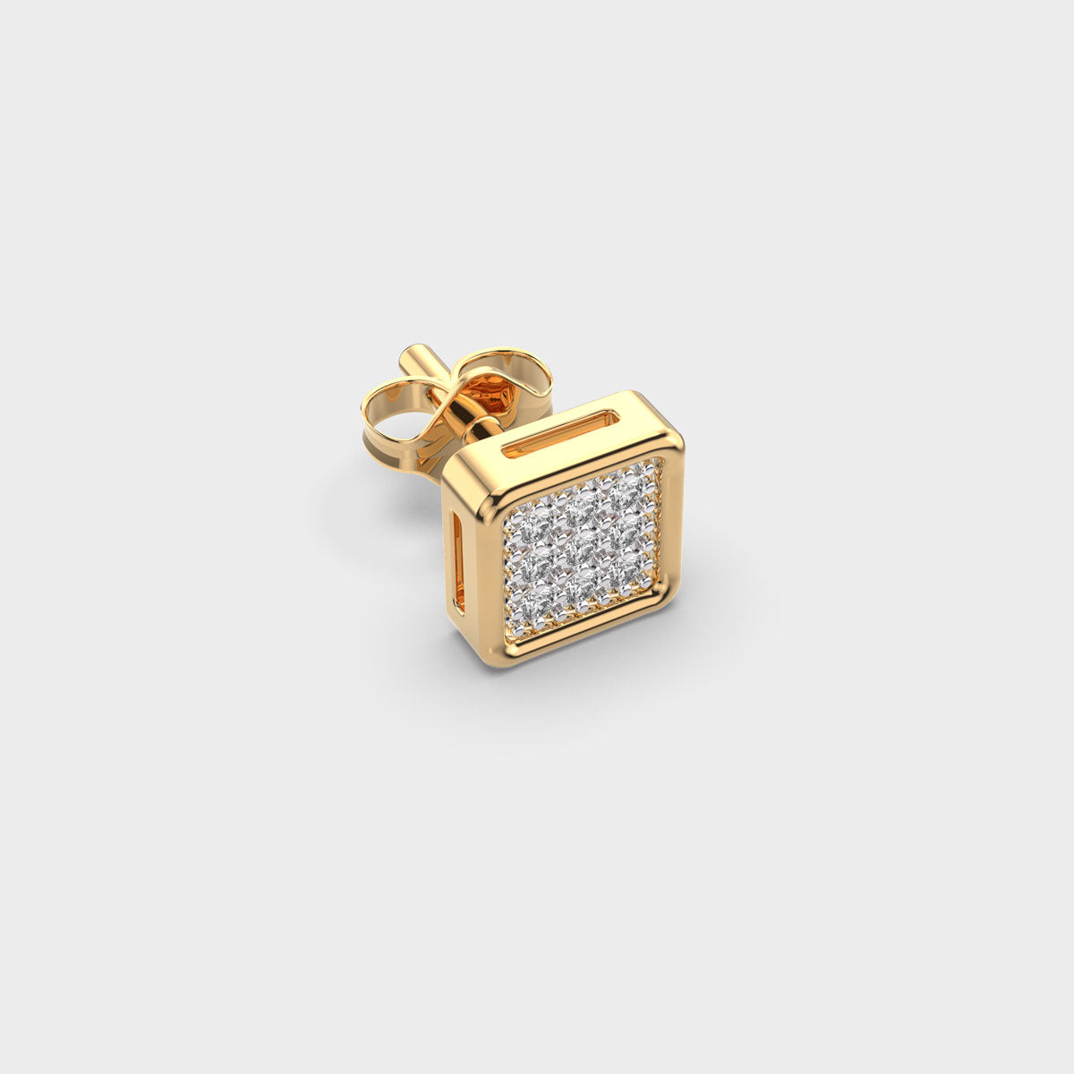 Match Court Men’s Diamond Studs