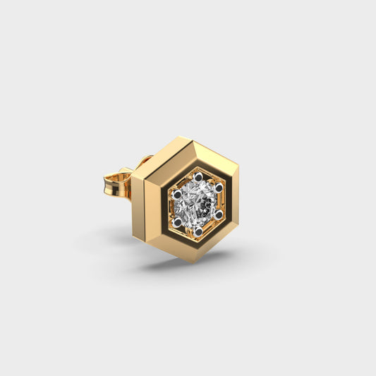 Penta Love Men’s Diamond Studs