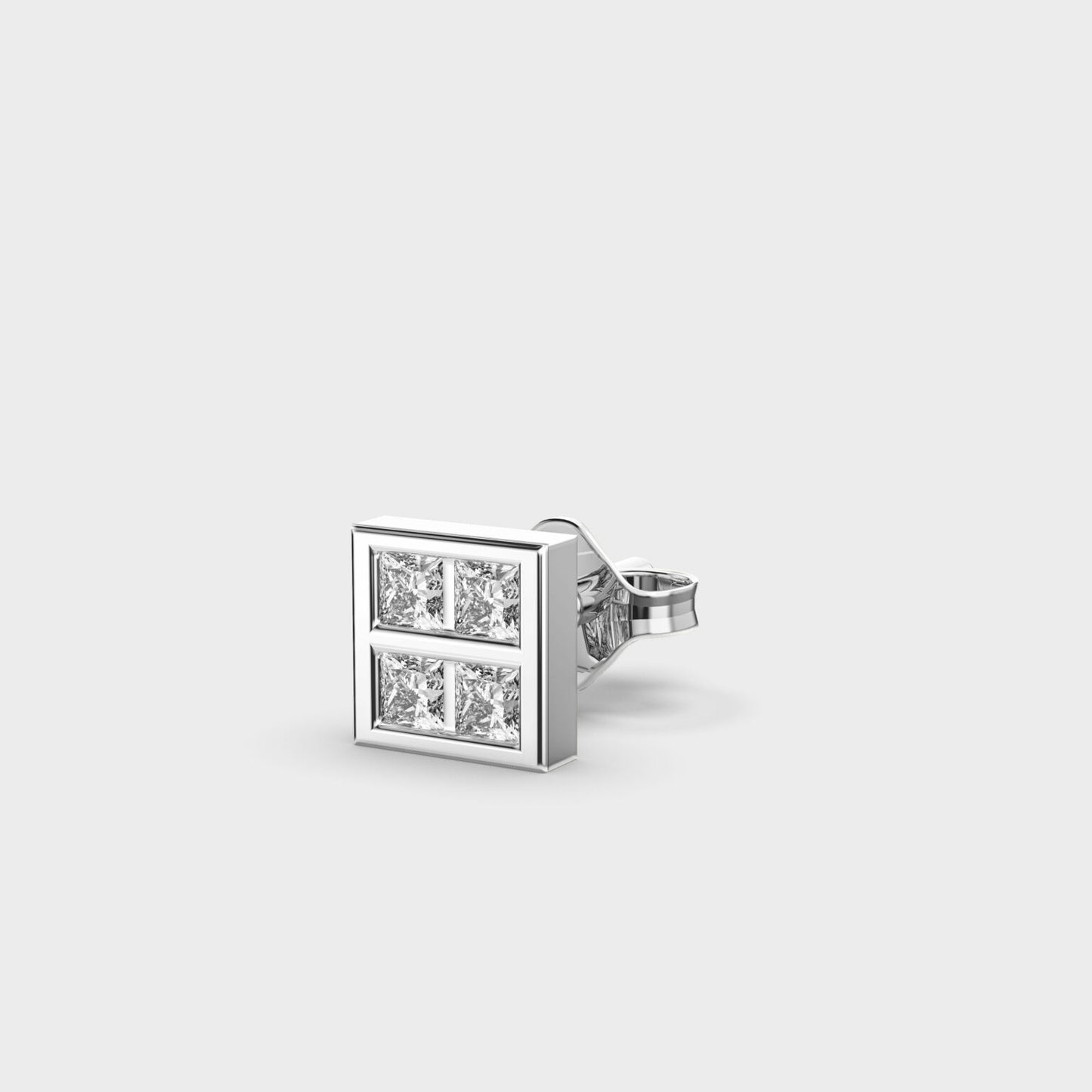 Fair Square Men’s Diamond Studs