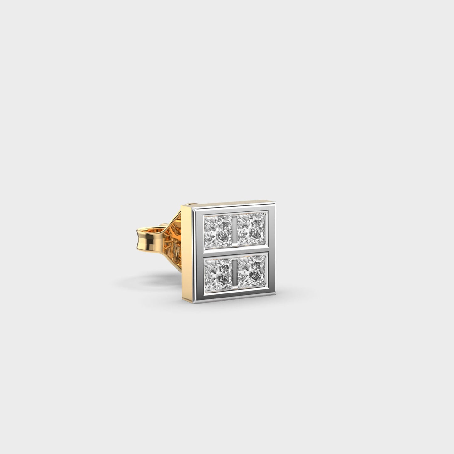 Fair Square Men’s Diamond Studs