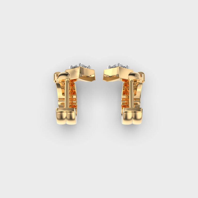 Twinkling Star Diamond Stud
