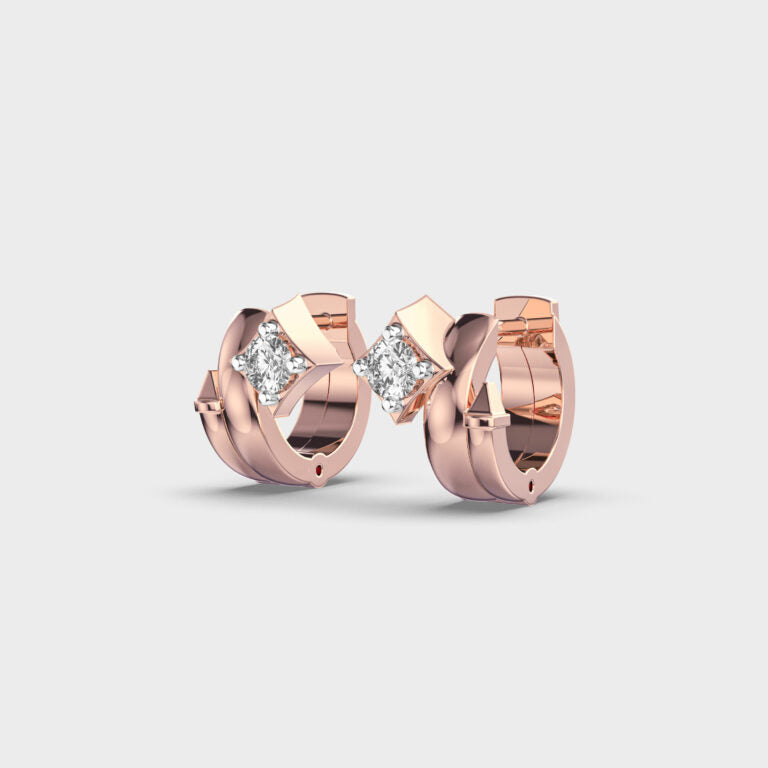 Twinkling Star Diamond Stud