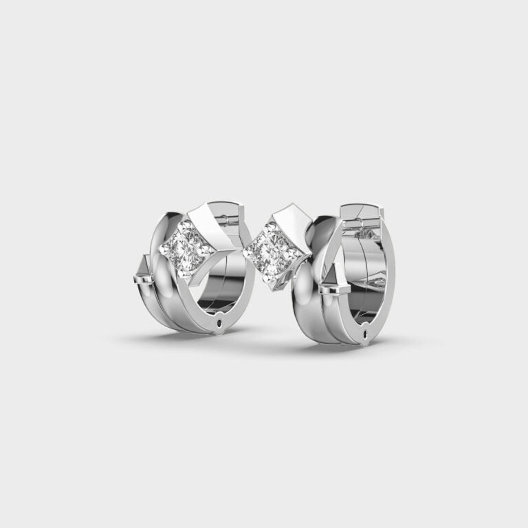 Twinkling Star Diamond Stud