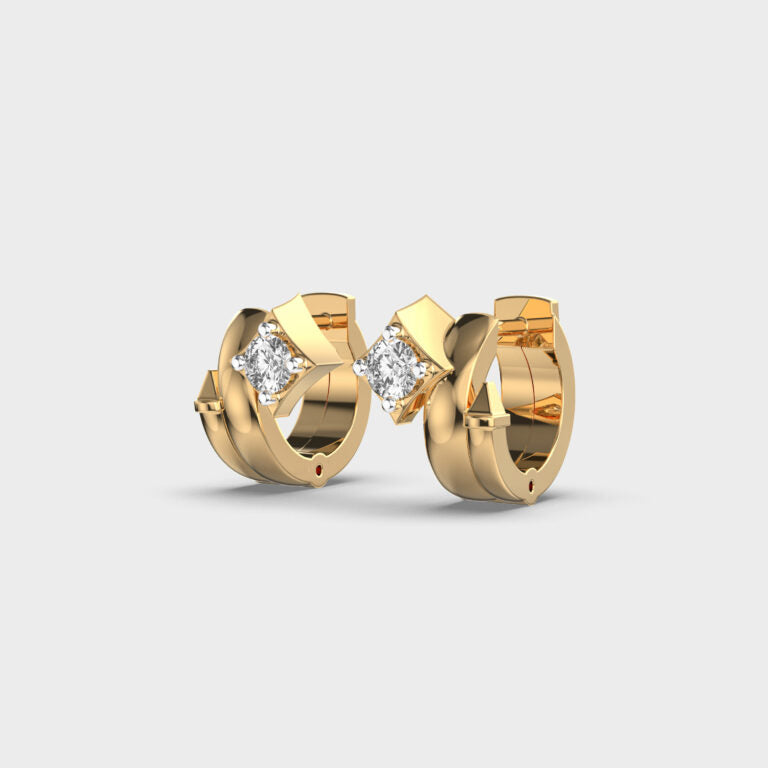 Twinkling Star Diamond Stud