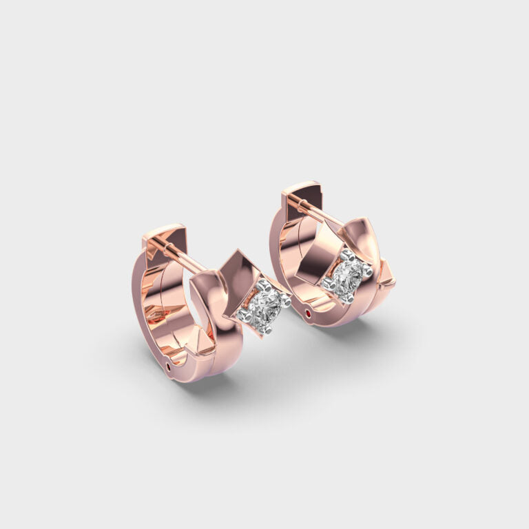 Twinkling Star Diamond Stud