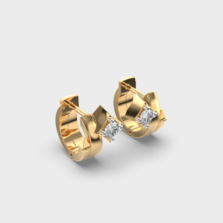 Twinkling Star Diamond Stud