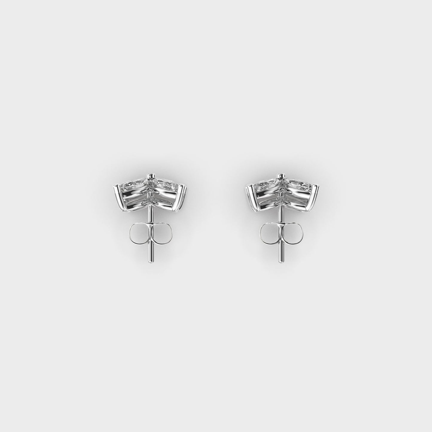 Petite Flora Diamond Studs
