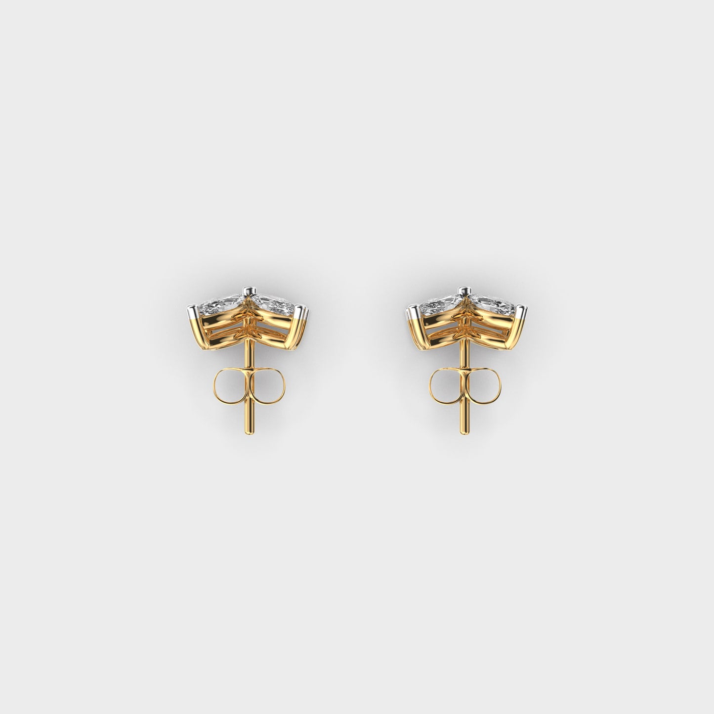 Petite Flora Diamond Studs