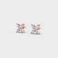 Petite Flora Diamond Studs