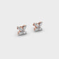 Petite Flora Diamond Studs