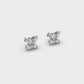 Petite Flora Diamond Studs
