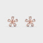 Simple Daisy Diamond Studs