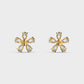 Simple Daisy Diamond Studs