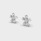 Simple Daisy Diamond Studs