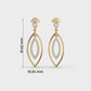Enchanting Mystery Diamond Earrings