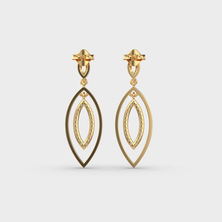 Enchanting Mystery Diamond Earrings