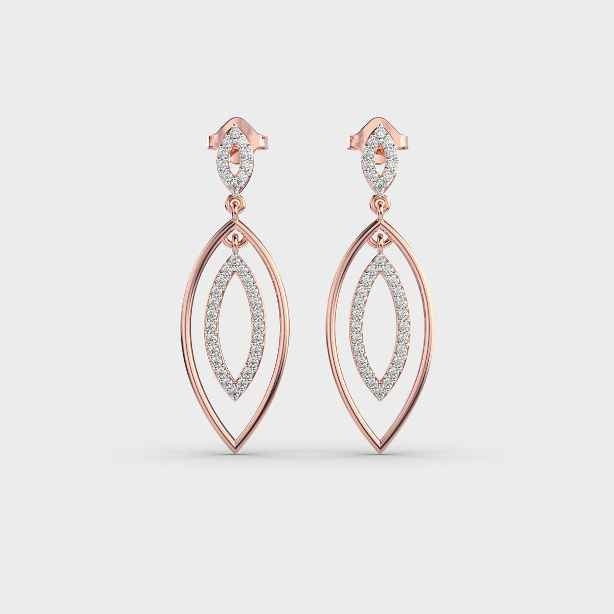 Enchanting Mystery Diamond Earrings