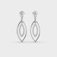 Enchanting Mystery Diamond Earrings