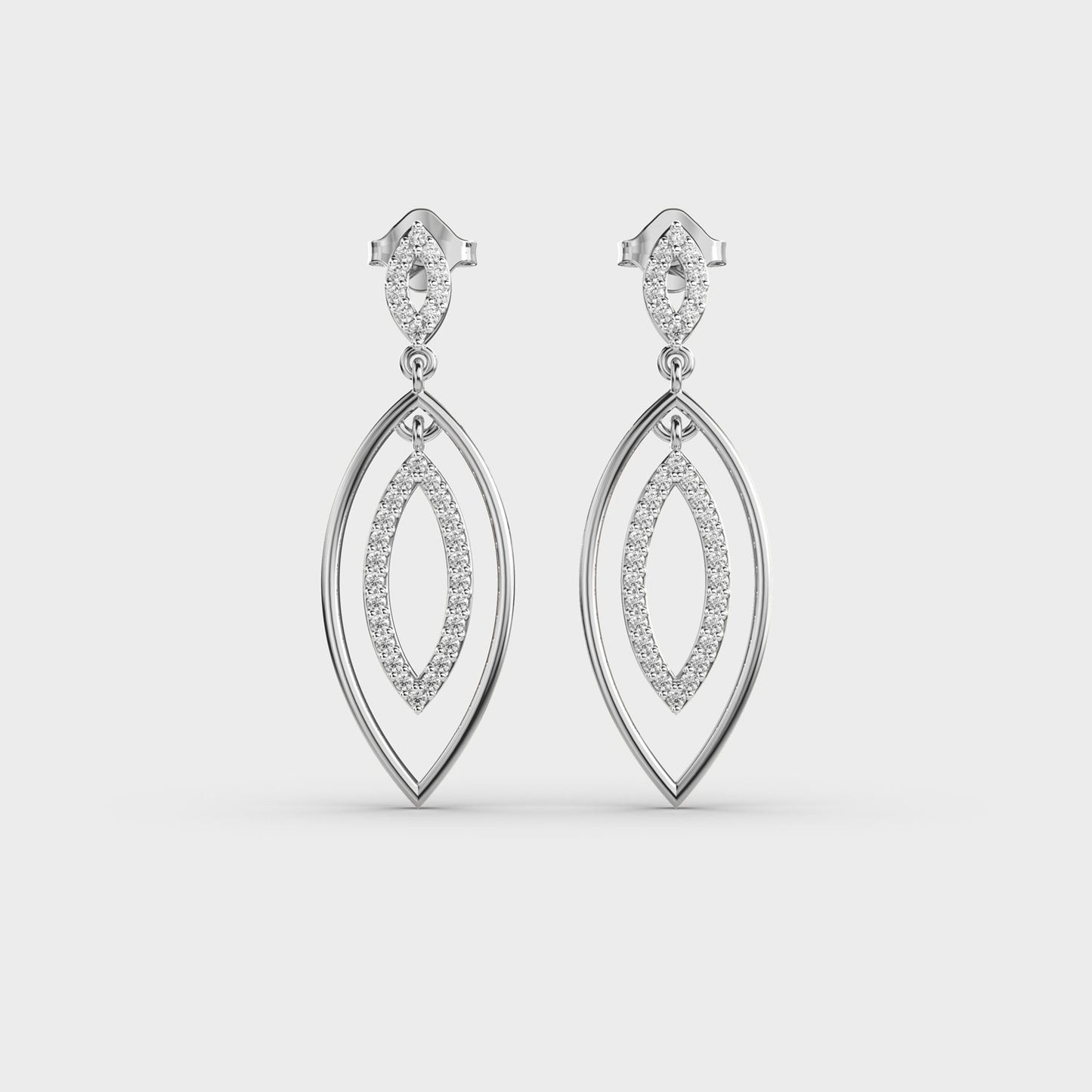 Enchanting Mystery Diamond Earrings