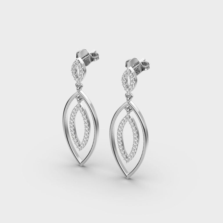Enchanting Mystery Diamond Earrings