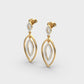 Enchanting Mystery Diamond Earrings