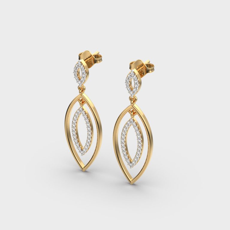 Enchanting Mystery Diamond Earrings