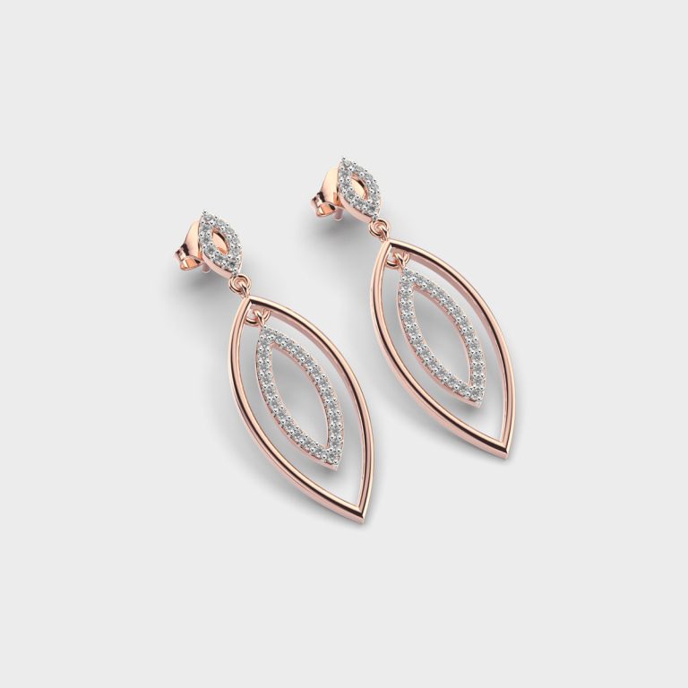 Enchanting Mystery Diamond Earrings